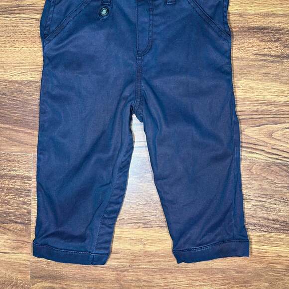 Tartine et Chocolat Navy Designer Unisex Baby Overalls Size 1A 12 Months - Picture 4 of 7